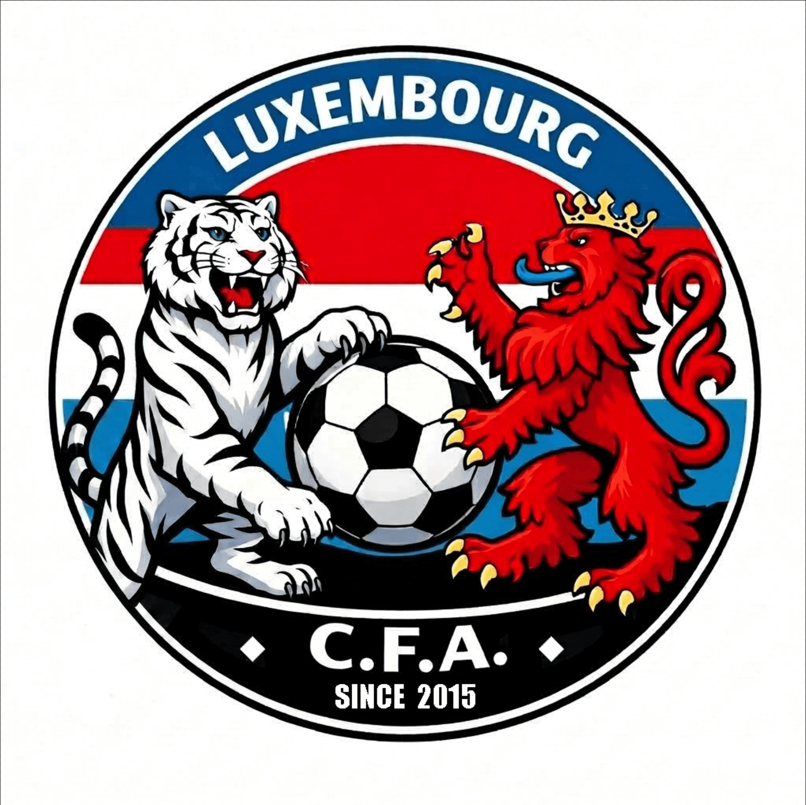 卢森堡华人足球队 Logo
