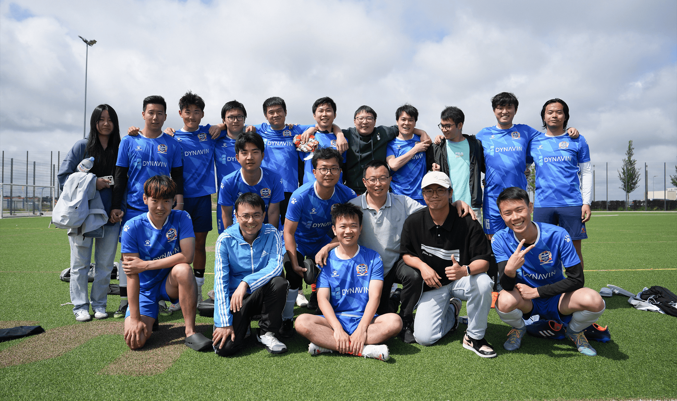 卡尔斯鲁厄华人足球俱乐部合影